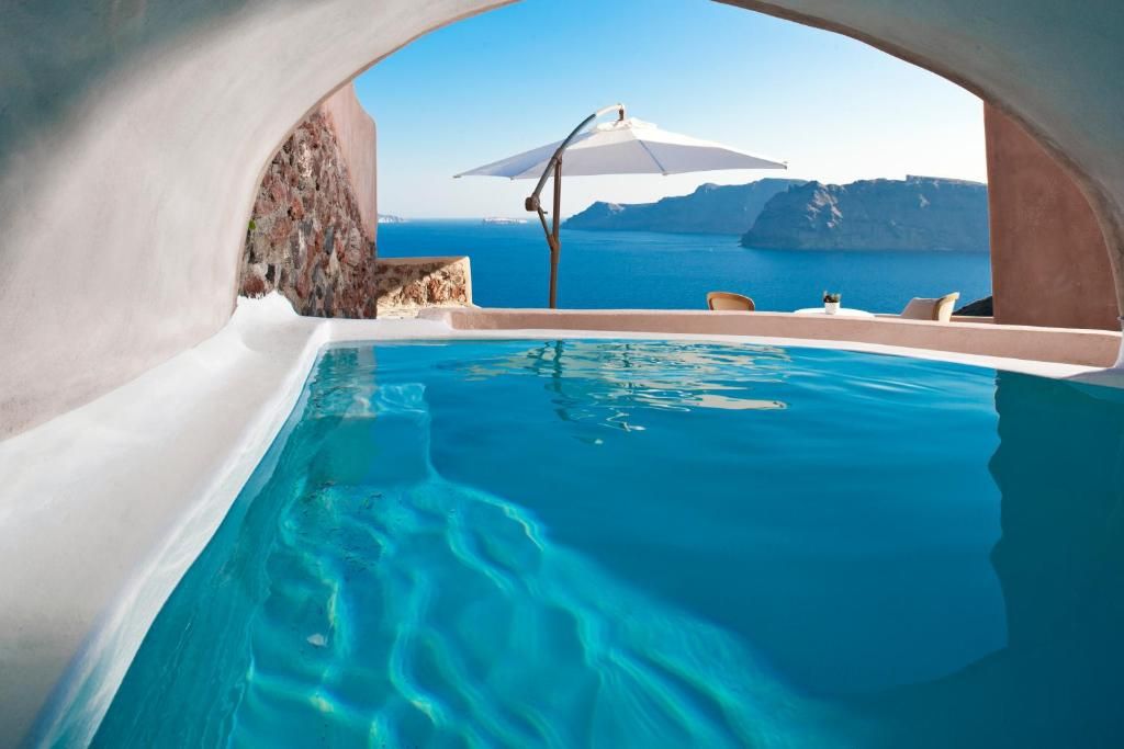 santorini villas