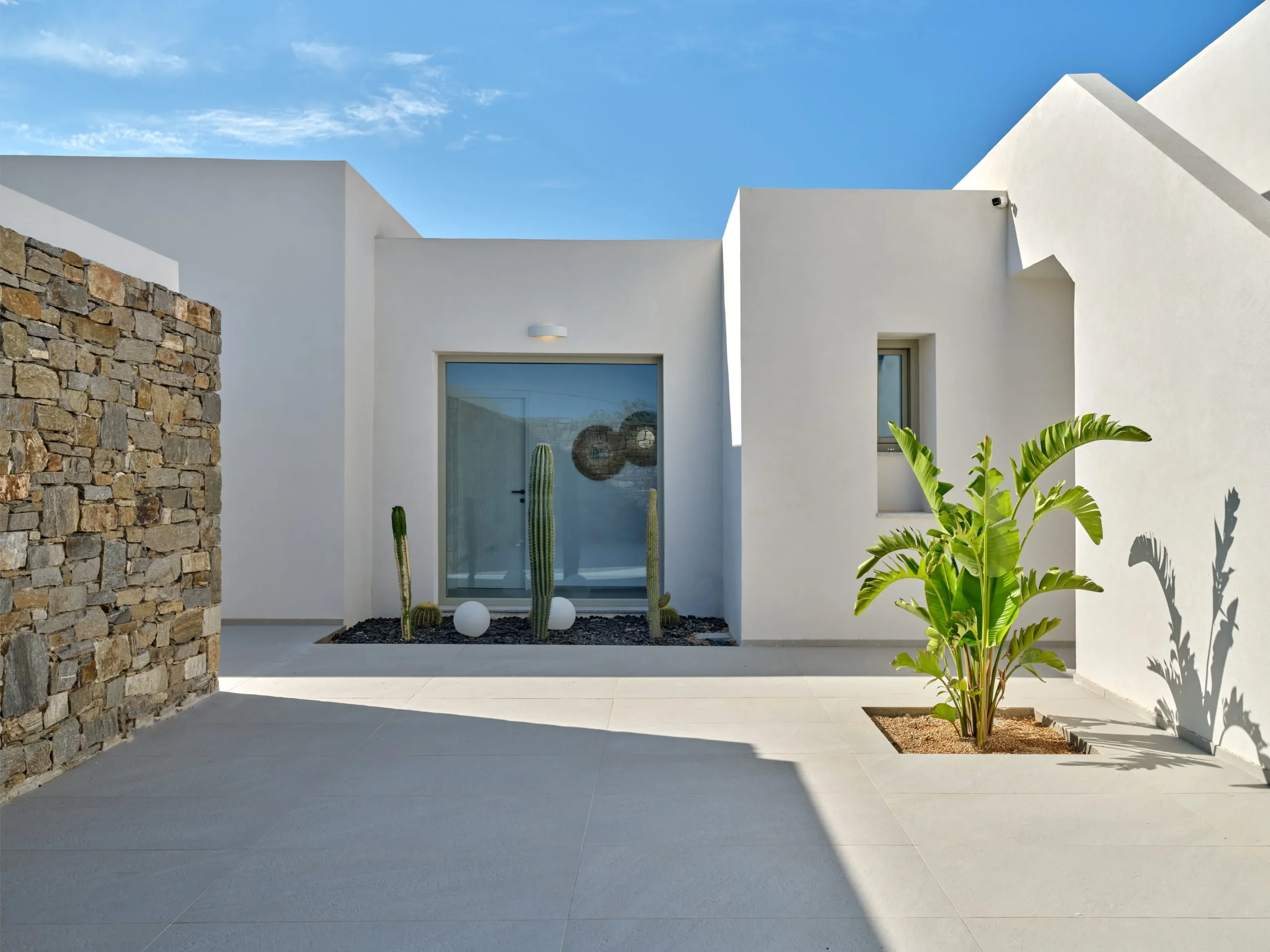 villa jardin Santa Maria Paros