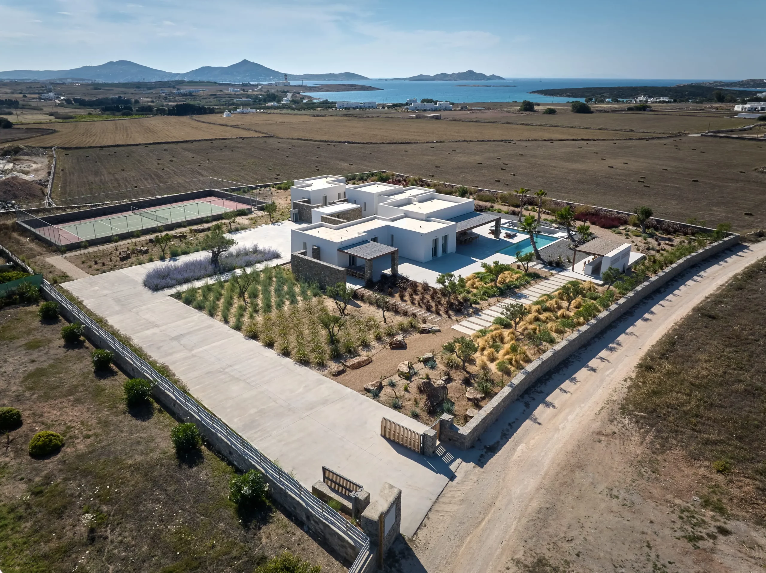 villa jardin Santa Maria Paros