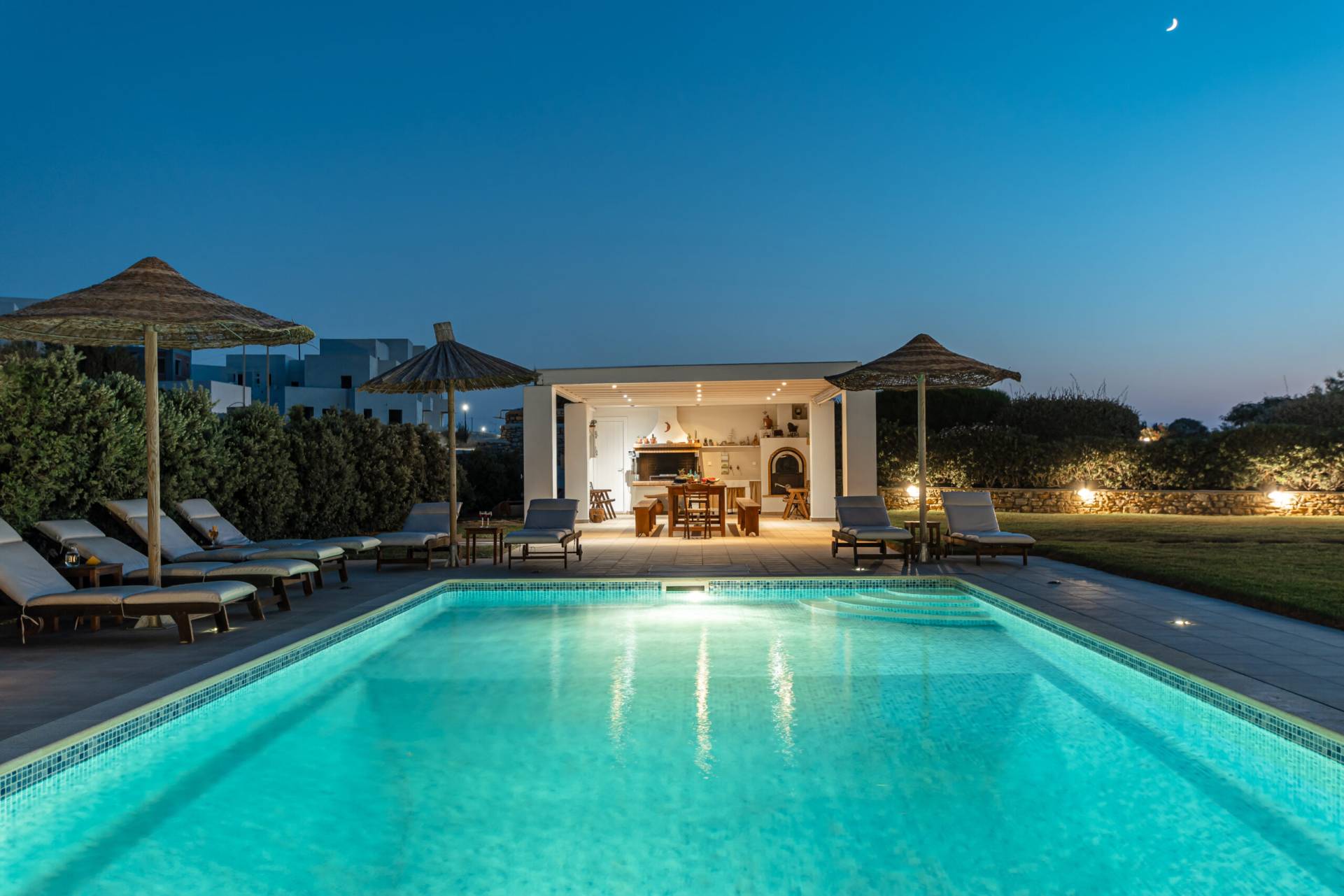 naxos villas private pools