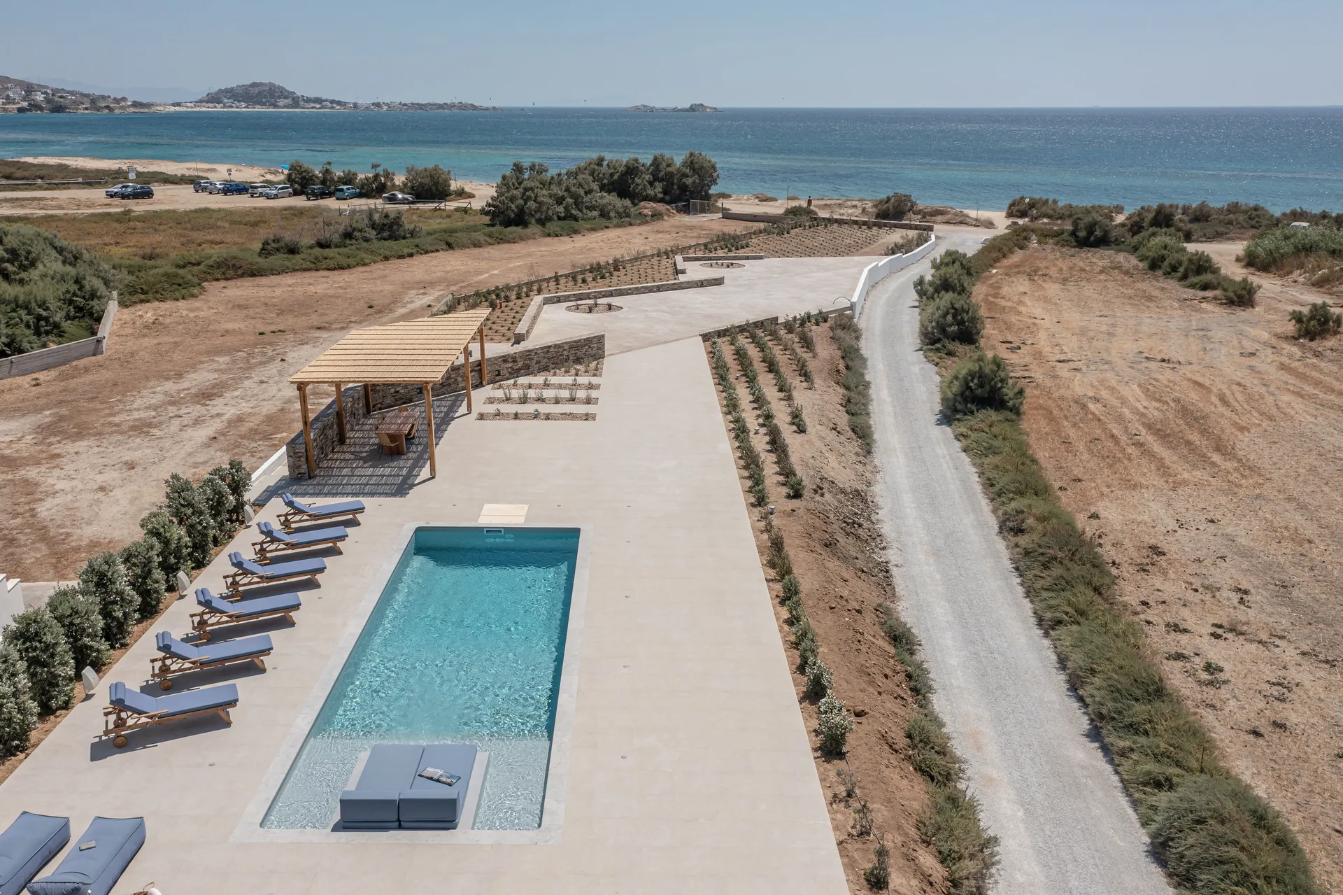 plaka beach luxury villas