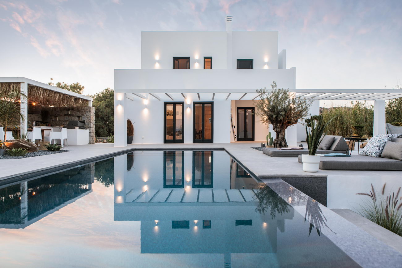 beach villas naxos greece