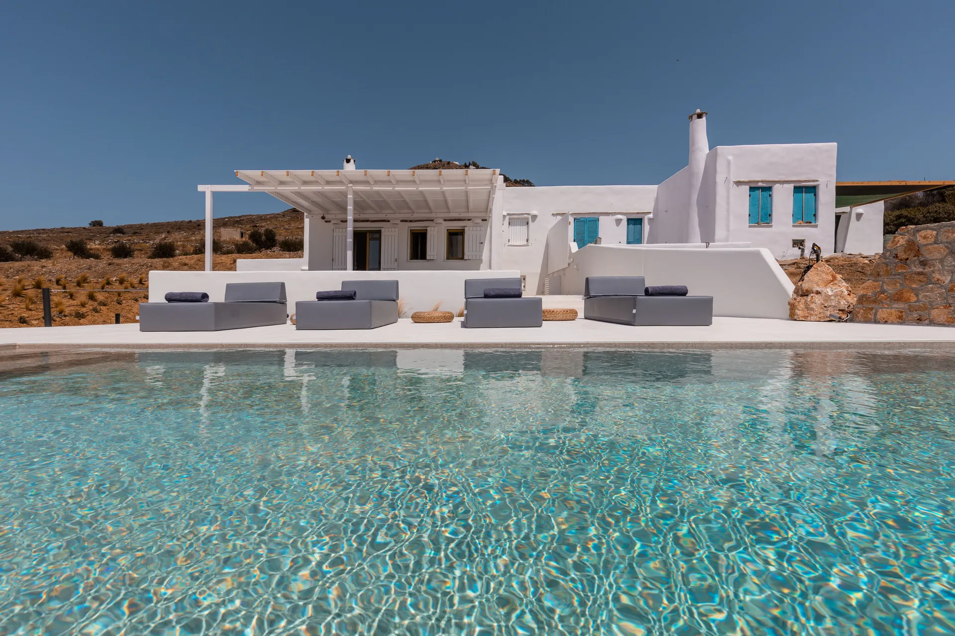 paros villas sea views