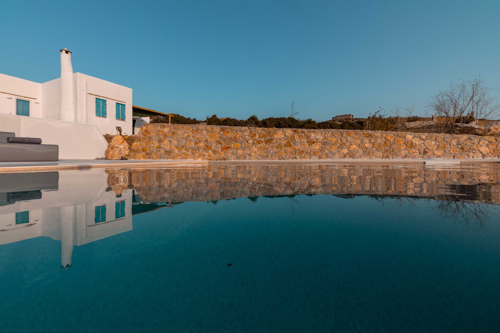 villa Tranquillity Paros pool