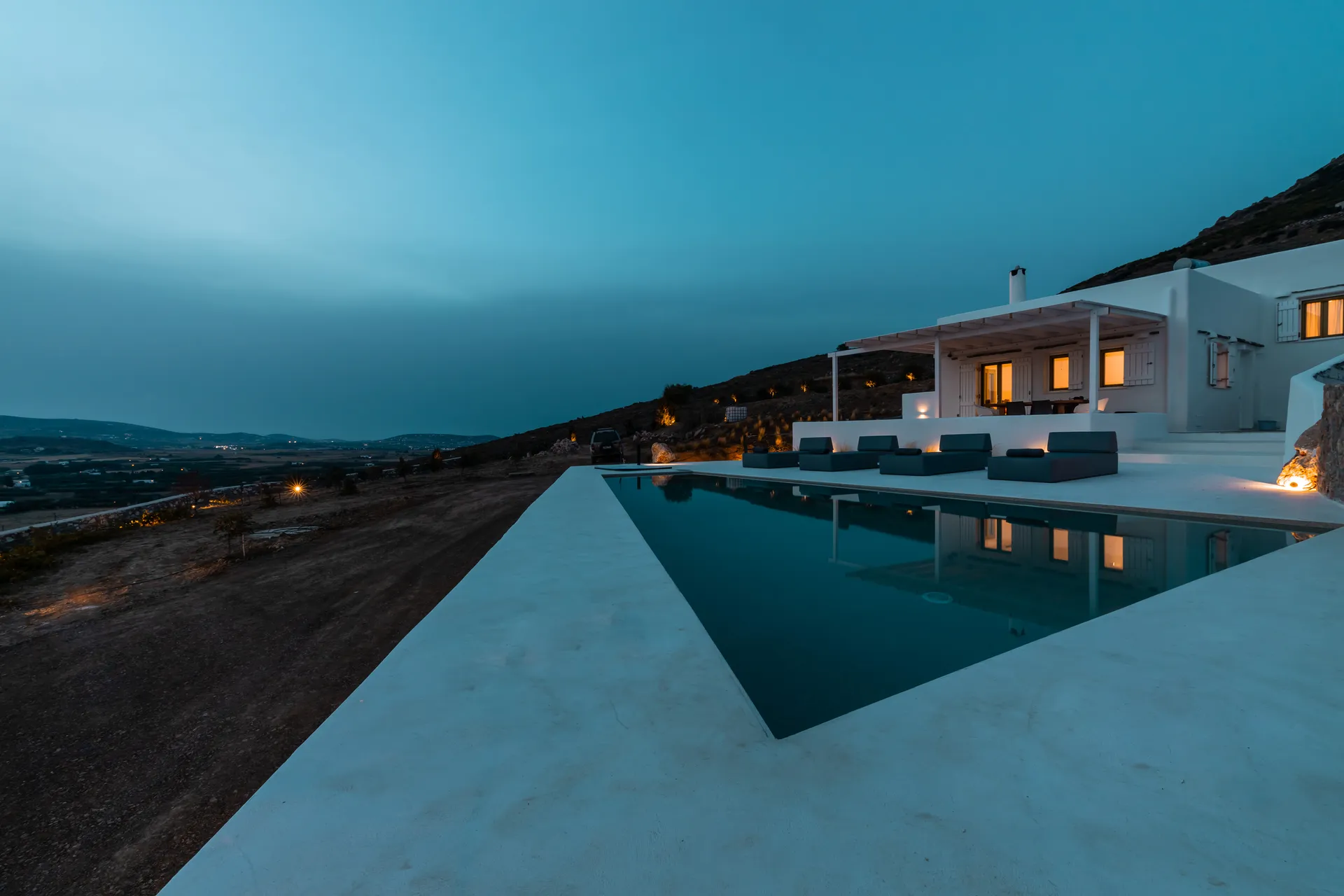 views villa Tranquillity Paros